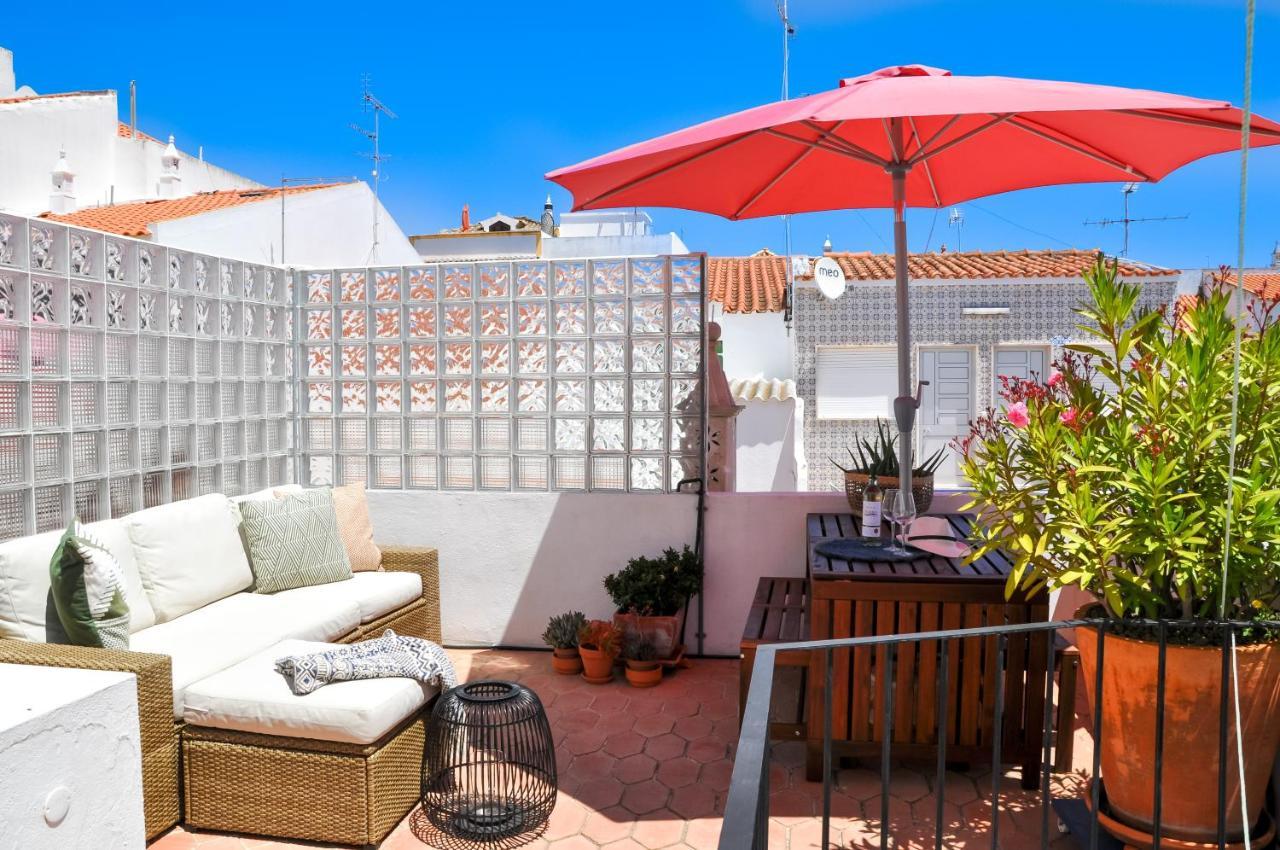 טאווירה Lovelystay - Casa Salto - Charming Townhouse With Large Terrace מראה חיצוני תמונה